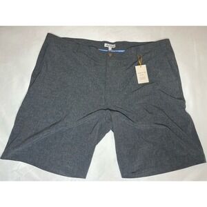 PETER MILLAR Shackleford Performance Hybrid‎ Short ME0EP01 Size 42 NWT $100 Gray